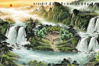 五行缺金的人办公桌最好挂哪些画